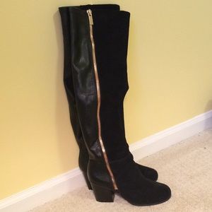 Stunning black knee-high boots from BAR III PARTY